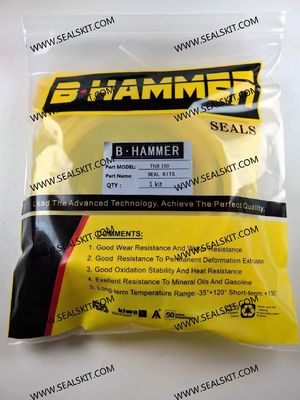 İyi fiyat TOKU TNB 190LU1 Hidrolik kırıcı çekiç mühür seti Hidrolik onarım kiti araç çapı 140MM çevrimiçi