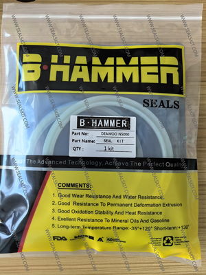 İyi fiyat DEAWOO N5000 Hidrolik kırıcı mühür seti 86693660 137MM çevrimiçi