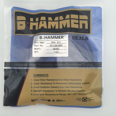 İyi fiyat ATLAS COPCO Hidrolik kırıcı mühürü seti SB 302 3315301890 çevrimiçi