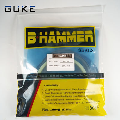 İyi fiyat NBR MB1500 Hidrolik Kırıcı Conta Takımı 3363098729 çevrimiçi